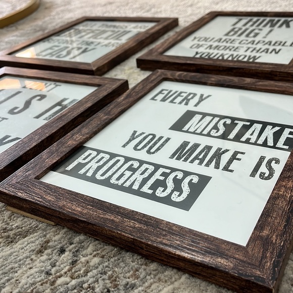 Motivational frame set (4)